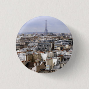 Macaron Rond 2,50 Cm Bouton Paris