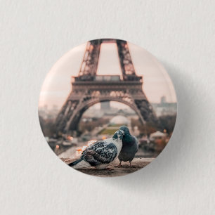 Macaron Rond 2,50 Cm Bouton Paris, France