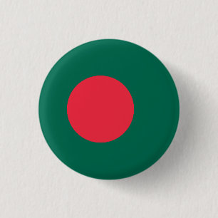 Macaron Rond 2,50 Cm Bouton patriotique bangladais à revers