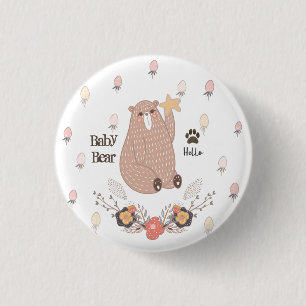Macaron Rond 2,50 Cm Bouton personnalisé