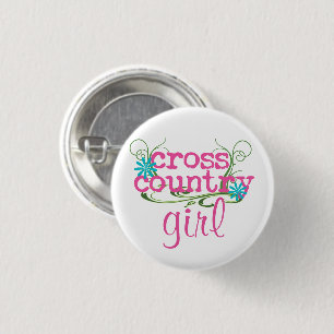 Macaron Rond 2,50 Cm Bouton PINK pour fille de cross-country