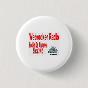Macaron Rond 2,50 Cm Bouton Radio Webrocker