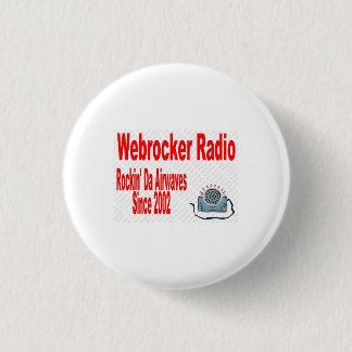 Macaron Rond 2,50 Cm Bouton Radio Webrocker