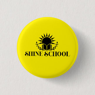 Macaron Rond 2,50 Cm bouton rond jaune