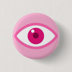 Macaron Rond 2,50 Cm Bouton rose