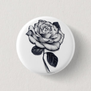 Macaron Rond 2,50 Cm Bouton rose