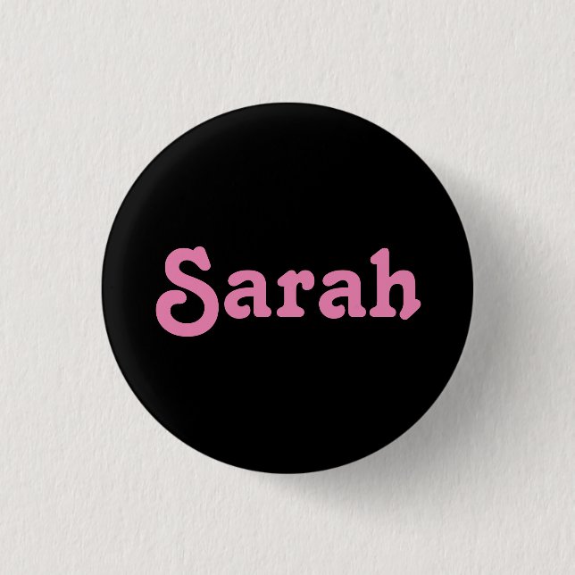 Macaron Rond 2,50 Cm Bouton Sarah (Devant)