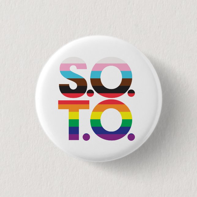 Macaron Rond 2,50 Cm Bouton Singing Out 2 (Devant)