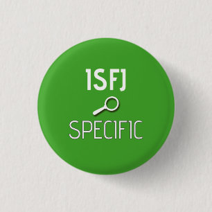 Macaron Rond 2,50 Cm Bouton "spécifique" d'ISFJ