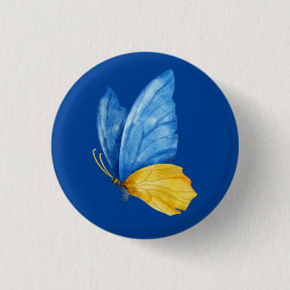 Macaron Rond 2,50 Cm Bouton Stand With Ukraine