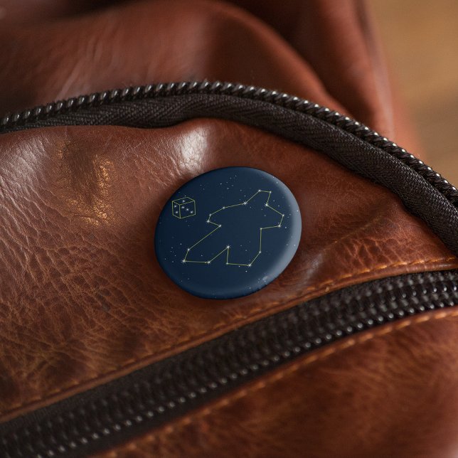 Macaron Rond 2,50 Cm Bouton Star Gamer (Créateur téléchargé)