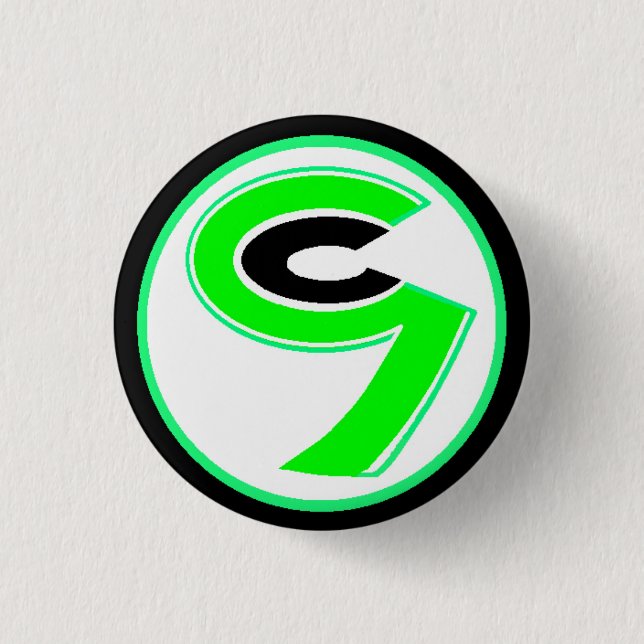 Macaron Rond 2,50 Cm Bouton Steph Cody (logo) (Devant)