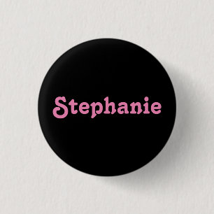 Macaron Rond 2,50 Cm Bouton Stephanie
