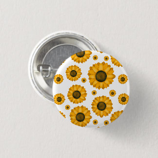 Macaron Rond 2,50 Cm Bouton Sunny Bloom