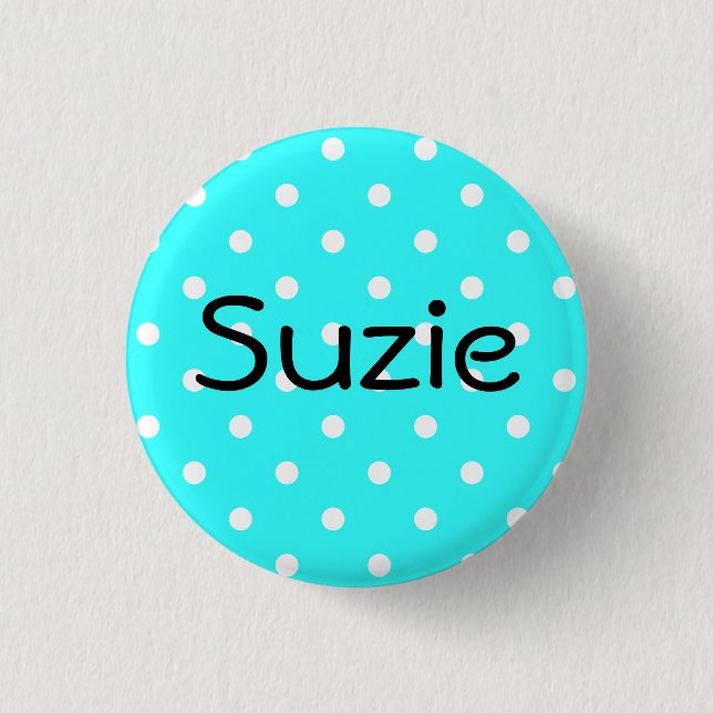 Macaron Rond 2,50 Cm Bouton Suzie (Devant)