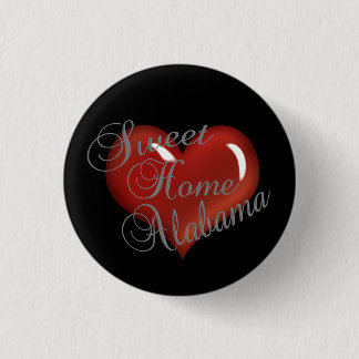 Macaron Rond 2,50 Cm Bouton Sweet Home Alabama