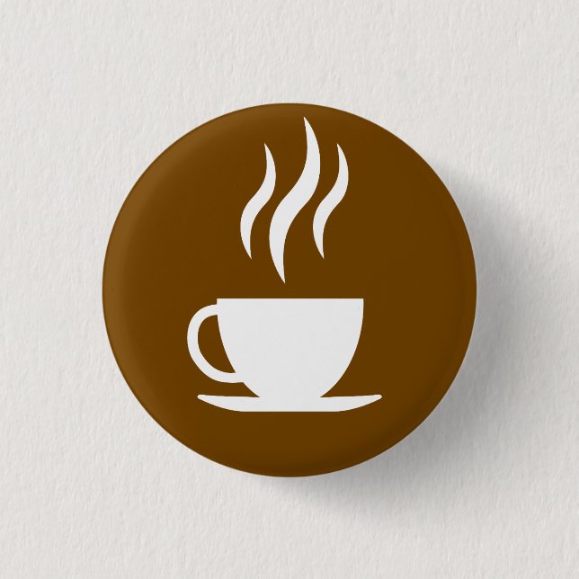 Macaron Rond 2,50 Cm Bouton tendance Designer (Devant)