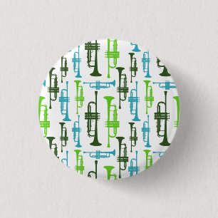 Macaron Rond 2,50 Cm Bouton Trumpet