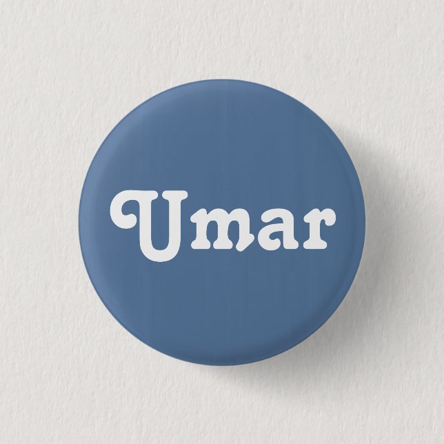 Macaron Rond 2,50 Cm Bouton Umar (Devant)