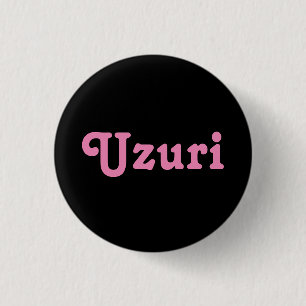 Macaron Rond 2,50 Cm Bouton Uzuri