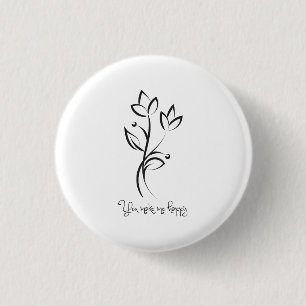 Macaron Rond 2,50 Cm Bouton Verse de la Bible