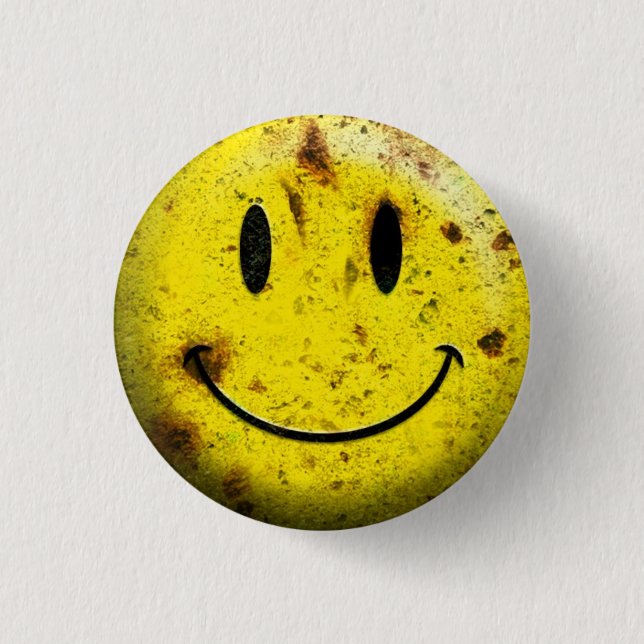 Macaron Rond 2,50 Cm Bouton Visage sale (Devant)