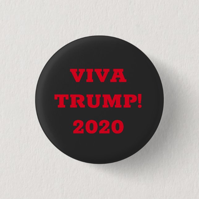 MACARON ROND 2,50 CM BOUTON VIVA TRUMP (Devant)