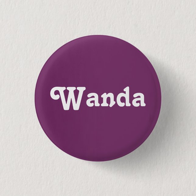 Macaron Rond 2,50 Cm Bouton Wanda (Devant)