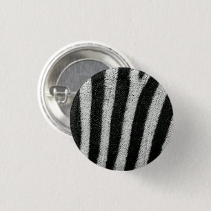 Macaron Rond 2,50 Cm Bouton Zebra Stripes