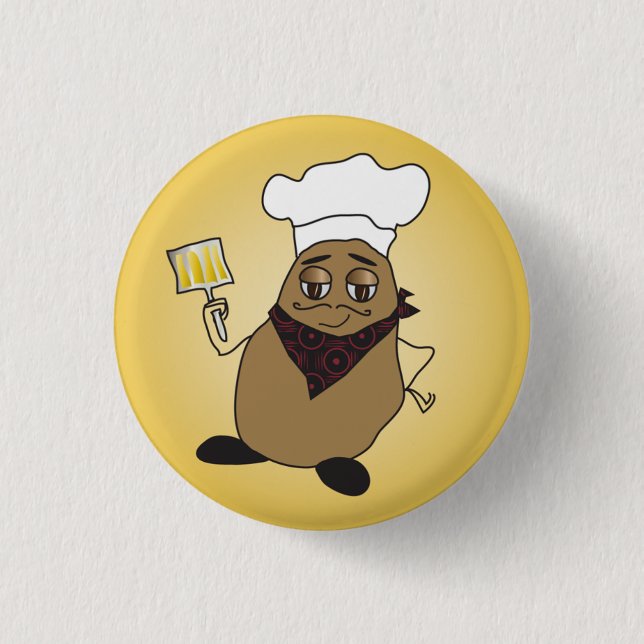 Macaron Rond 2,50 Cm Boutons (Devant)