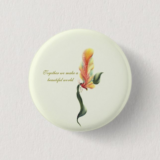 Macaron Rond 2,50 Cm Boutons (Devant)