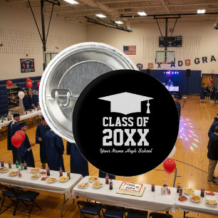 Macaron Rond 2,50 Cm Boutons d'aiguilles pour les diplômés de la petite