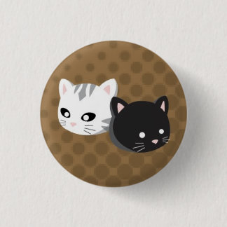 Macaron Rond 2,50 Cm Boutons et bouton Brown de Ninji