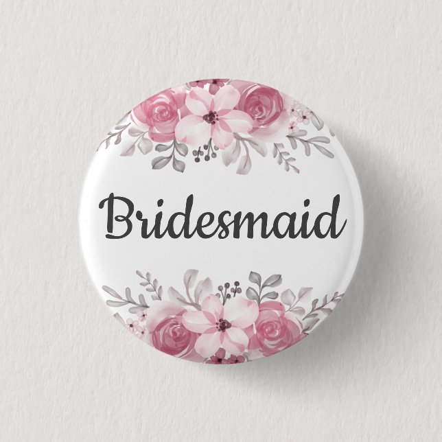 Macaron Rond 2,50 Cm Bridesmaid (Devant)