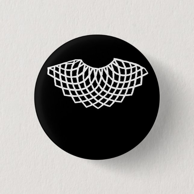Macaron Rond 2,50 Cm Broche à col RBG (Devant)