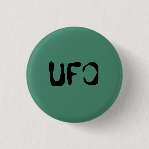 Macaron Rond 2,50 Cm Broche bouton UFO