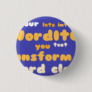 Macaron Rond 2,50 Cm Broches d'insigne