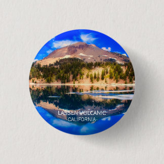 Macaron Rond 2,50 Cm Bucquette du Lassen Volcanic National Park en Cali