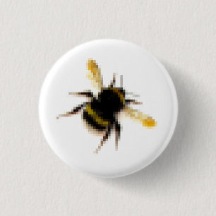 Macaron Rond 2,50 Cm Bumblebee.