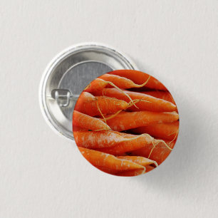 Macaron Rond 2,50 Cm Bunch de carottes orange