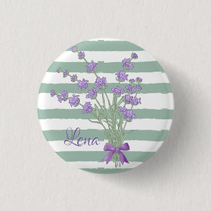 Macaron Rond 2,50 Cm Busard de Lavande personnalisé 