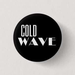 Macaron Rond 2,50 Cm Button de Cold Wave