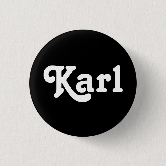 Macaron Rond 2,50 Cm Button Karl (Devant)