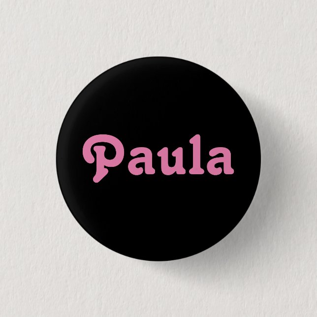 Macaron Rond 2,50 Cm Button Paula (Devant)