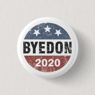 Macaron Rond 2,50 Cm ByeDon 2020 Bye Don Vintage Funny Joe Biden