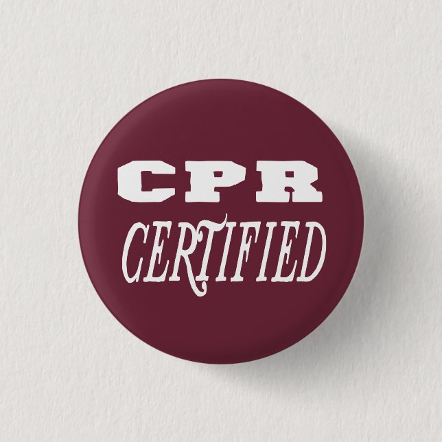Macaron Rond 2,50 Cm cadeau certifié cpr (Devant)