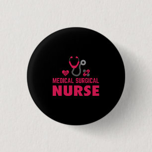 Macaron Rond 2,50 Cm Cadeau infirmière   Infirmière Médicale