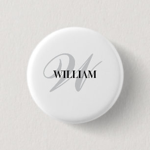 Macaron Rond 2,50 Cm Cadeau personnalisé avec monogramme personnalisé