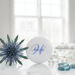 Macaron Rond 2,50 Cm Cadeau personnalisé avec monogramme personnalisé