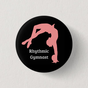 Macaron Rond 2,50 Cm Cadeaux de gymnaste de goupille de bouton de